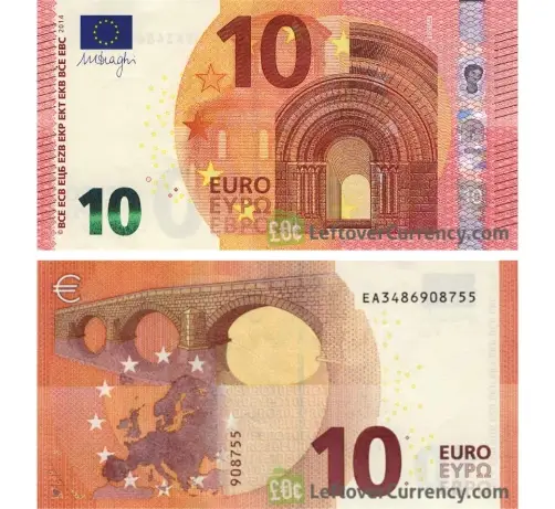 Nota de 10 Euros - 2014 até hoje