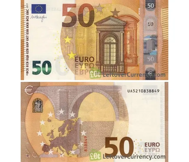 Nota de 50 Euros - 2017 até hoje